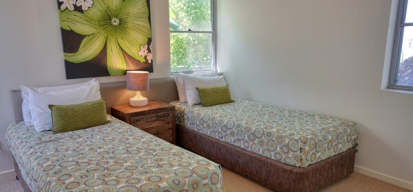 Coolum At The Beach Ground Floor One Bed twin singles