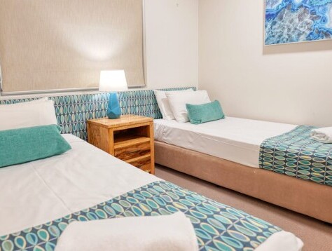 Coolum At The Beach Ground Floor three Bed twin singles