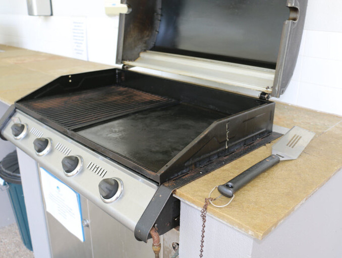Guest BBQ area by the pool