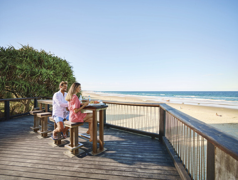 Coolum Boardwalk Dining Tourism and Events Queensland