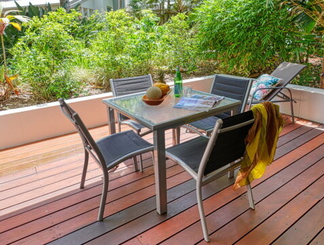 Coolum Accessibilty balcony outdoor dining