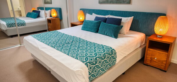 Coolum At The Beach Ground Floor One Bed Pool bed