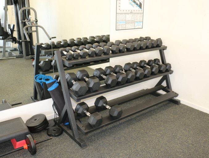 Resort gym for guests