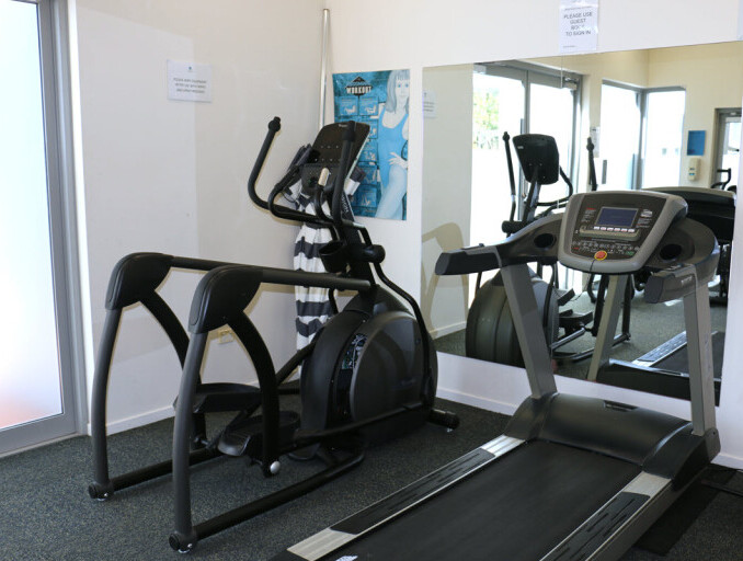 Resort gym for guests
