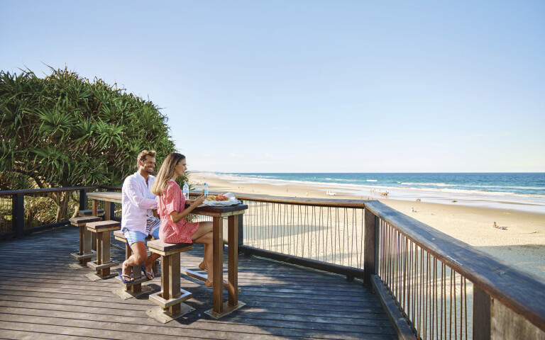 Coolum Boardwalk Dining Tourism and Events Queensland